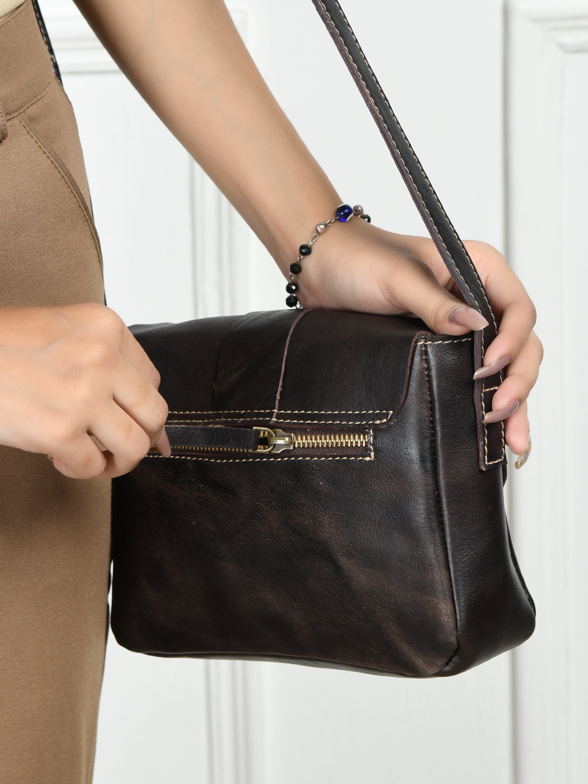 The Heritage Leather Satchel Bag
